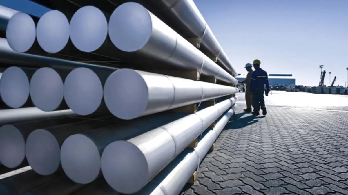 Heating pipes with aluminum layer "Plastic World"